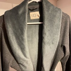 Gray UGG robe